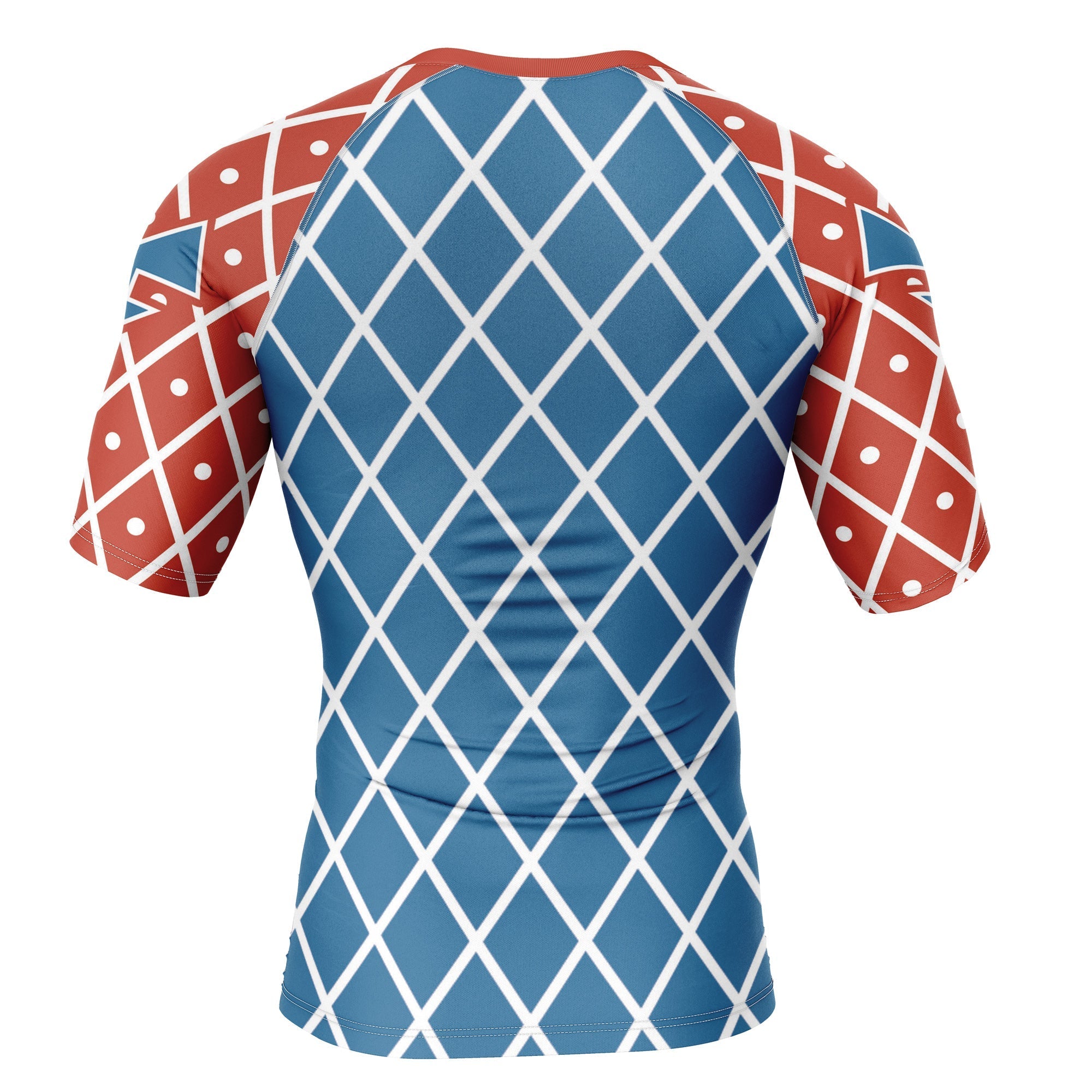Mista Guido Jojo's Bizarre Adventure Short Sleeve Rash Guard Compression Shirt