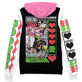 Mitsuri Kanroji Demon Slayer Streetwear Zip Hoodie Jacket
