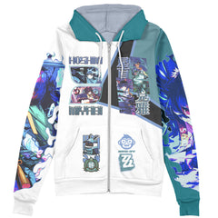 Hoshimi Miyabi Zenless Zone Zero Streetwear Zip Hoodie Jacket