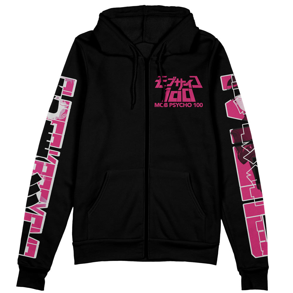 Shigeo Kageyama Mob Psycho 100 Streetwear Zip Hoodie Jacket