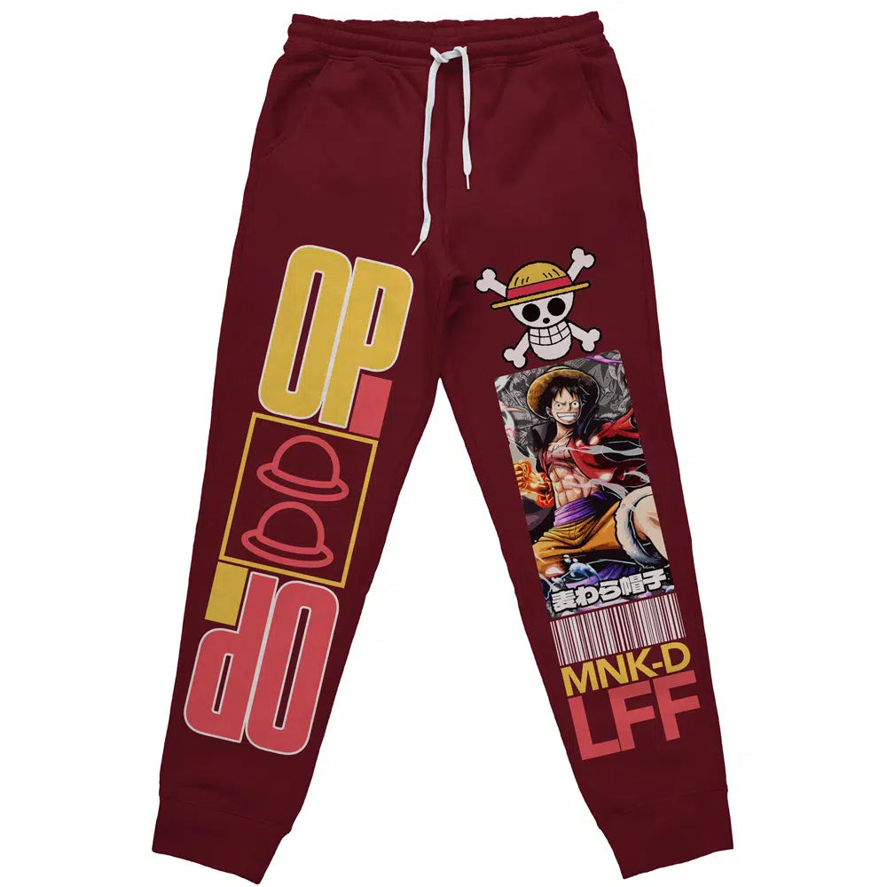 Monkey D. Luffy V2 One Piece" Streetwear Sweatpants