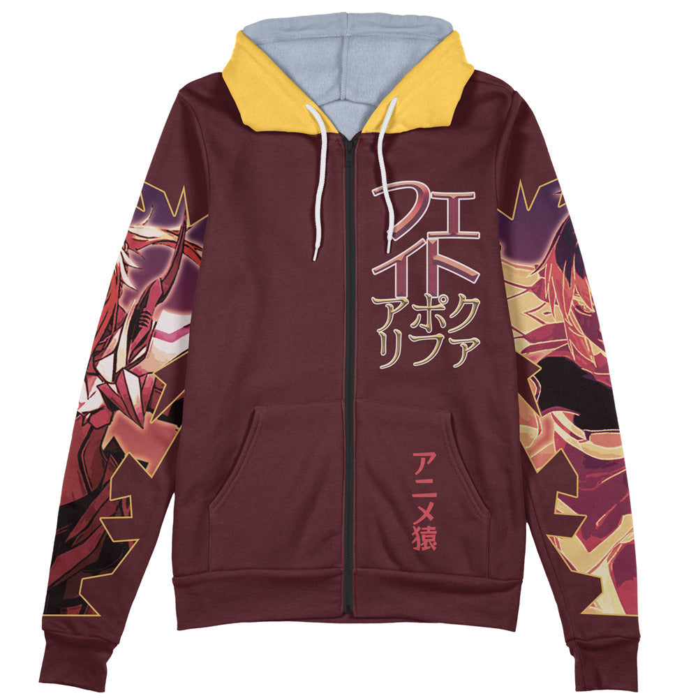 Mordred Saber of the Red Fate Apocrypha Streetwear Zip Hoodie Jacket