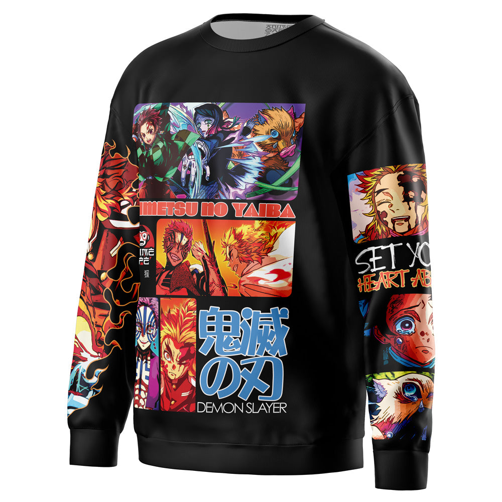 Mugen Train Arc Demon Slayer Streetwear Sweatshirt