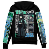 Muichiro Tokito Demon Slayer" Streetwear Zip Hoodie Jacket