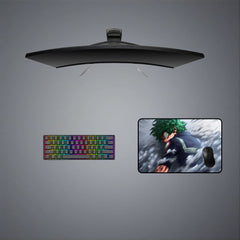 Deku Smoke Design M-XXL Size Gaming Mouse Pad, Computer Desk Mat
