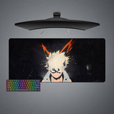 Katsuki Bakugo Paint Size Gaming Mouse Pad,