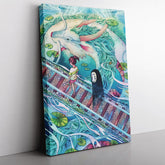 Mythical Spirited Away Studio Ghibli Canvas Print Wall Art - Nysekai