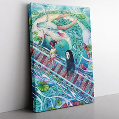 Mythical Spirited Away Studio Ghibli Canvas Print Wall Art - Nysekai