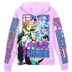 Nakajima Atsushi Bungou Stray Dogs" Streetwear Zip Hoodie Jacket