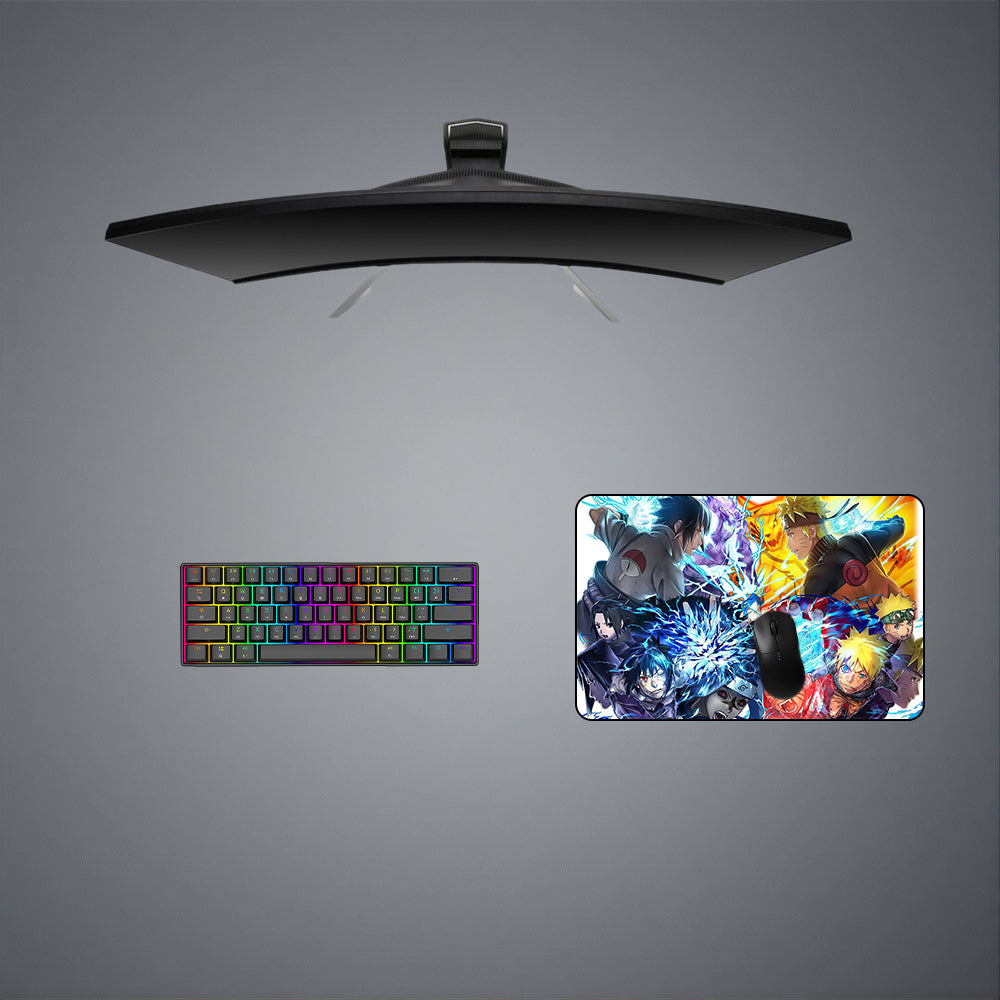 Naruto Ninja Techniques Design M-XXL Size Gaming Mouse Pad Computer Desk Mat - Nysekai