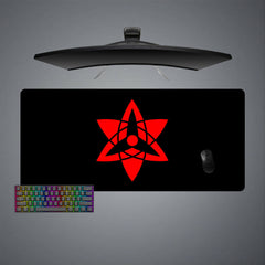 Naruto Sharingen Symbol Size Gaming Mouse Pad - Nysekai