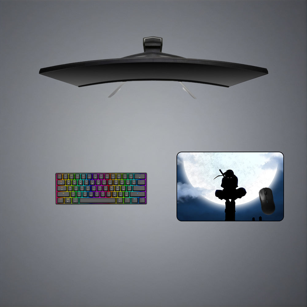 Uchiha Itachi Moon Design M-XXL Size Gaming Mouse Pad Computer Desk Mat - Nysekai