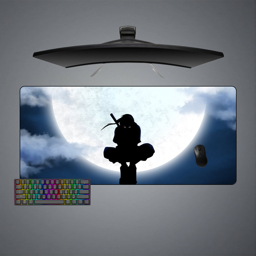 Uchiha Itachi Moon Size Gaming Mouse Pad - Nysekai