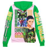 Nataku x Chang Wufei Gundam Wing Endless Waltz Streetwear Zip Hoodie Jacket