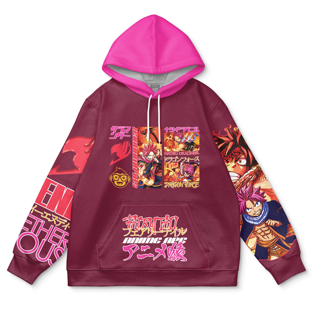 Natsu Dragneel V2 Fairy Tail Streetwear Hoodie
