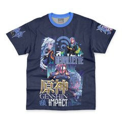 Neuvillette Genshin Impact Streetwear T-Shirt