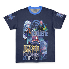 Neuvillette Genshin Impact Streetwear T-Shirt