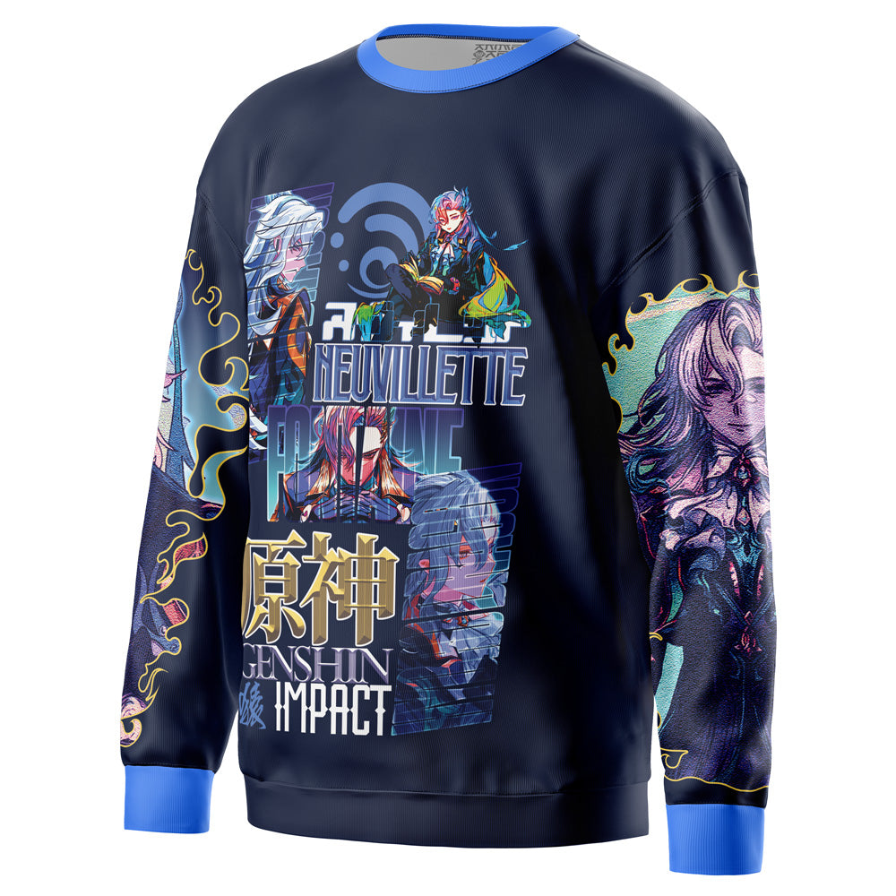 Neuvillette Genshin Impact Streetwear Sweatshirt