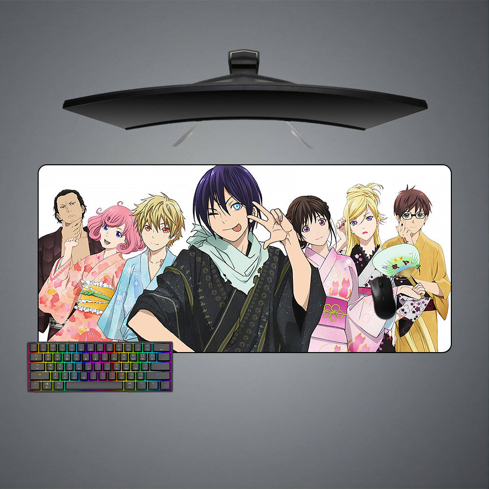 Noragami Characters Size Gaming Mouse Pad,