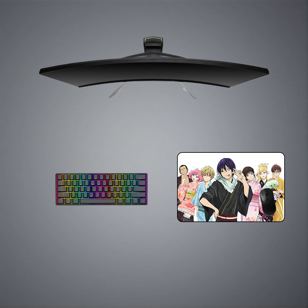 Noragami Characters Design M-XXL Size Gaming Mouse Pad, Computer Desk Mat