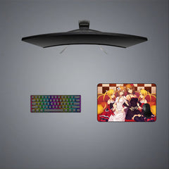 Nyan Koi Girls Design M-XXL Size Gaming Mouse Pad, Computer Desk Mat