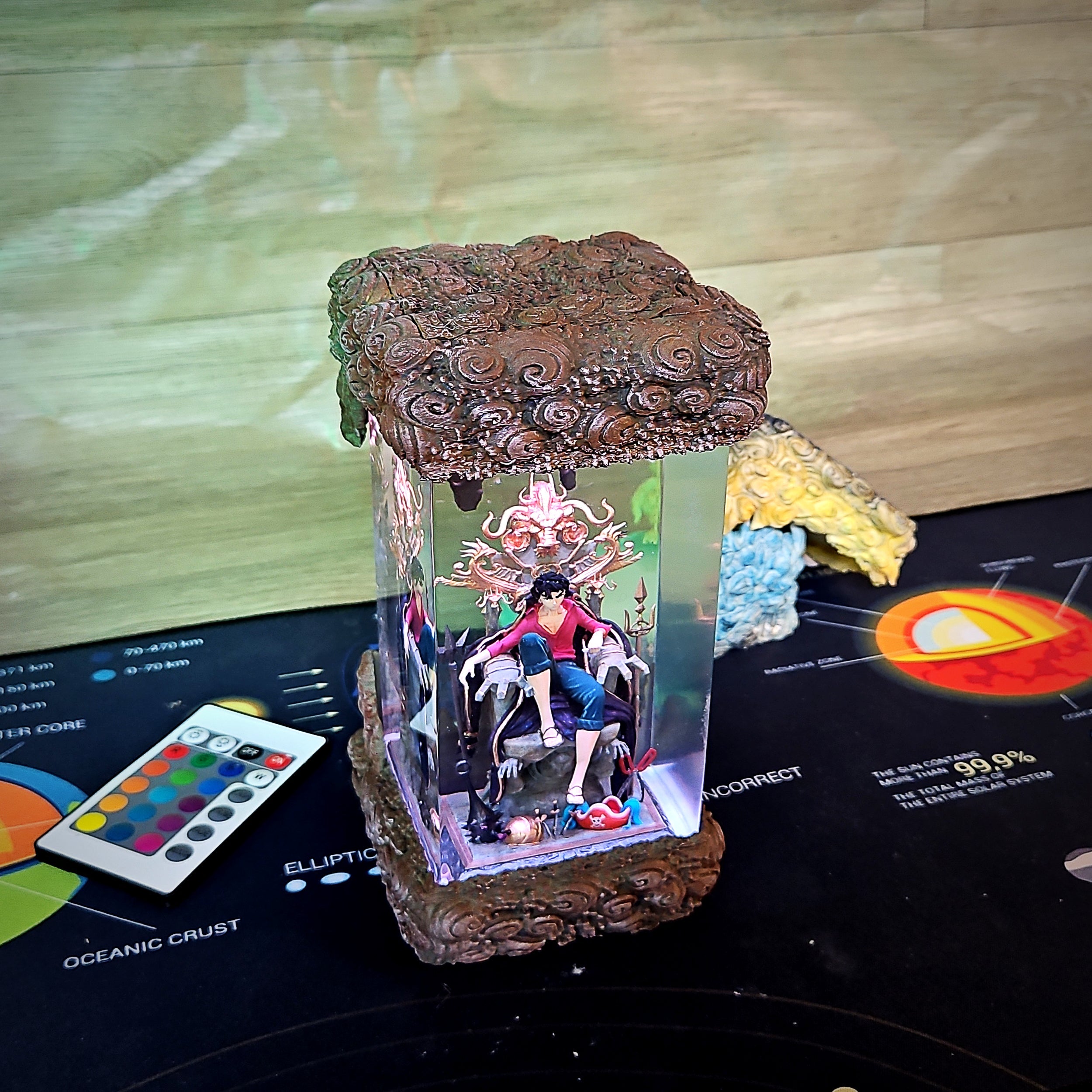 One Piece - LUFFY THRONE Handmade Night Lights - Nysekai