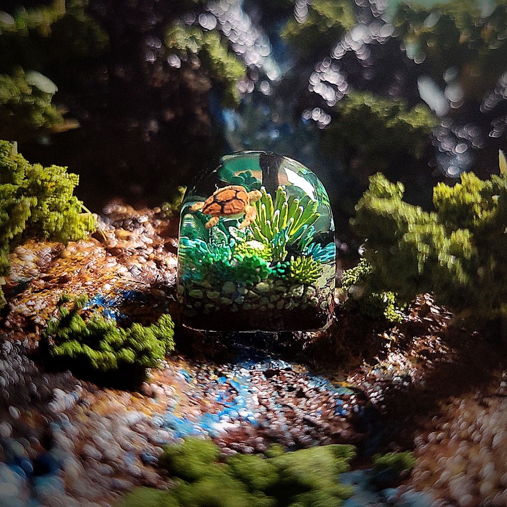 Nysekai "Coral" A Coral Reef Resin Keycap - Nysekai