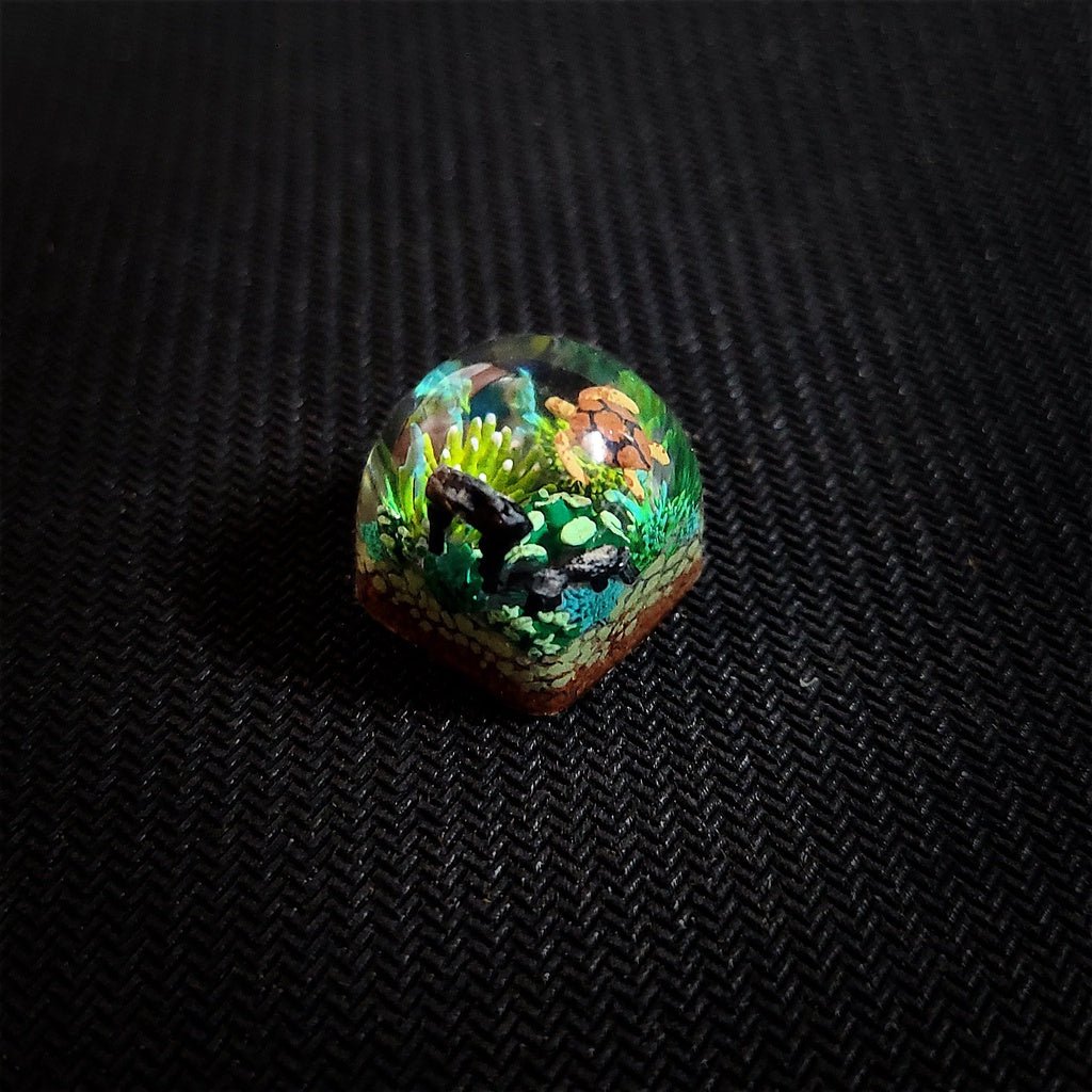 Nysekai "Coral" A Coral Reef Resin Keycap - Nysekai