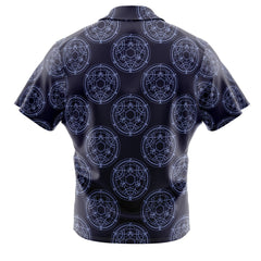 Transmutation Circle Full Metal Alchemist Button Up Hawaiian Shirt