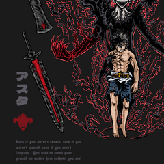 "Asta X Liebe - Black Clover" Hoodie