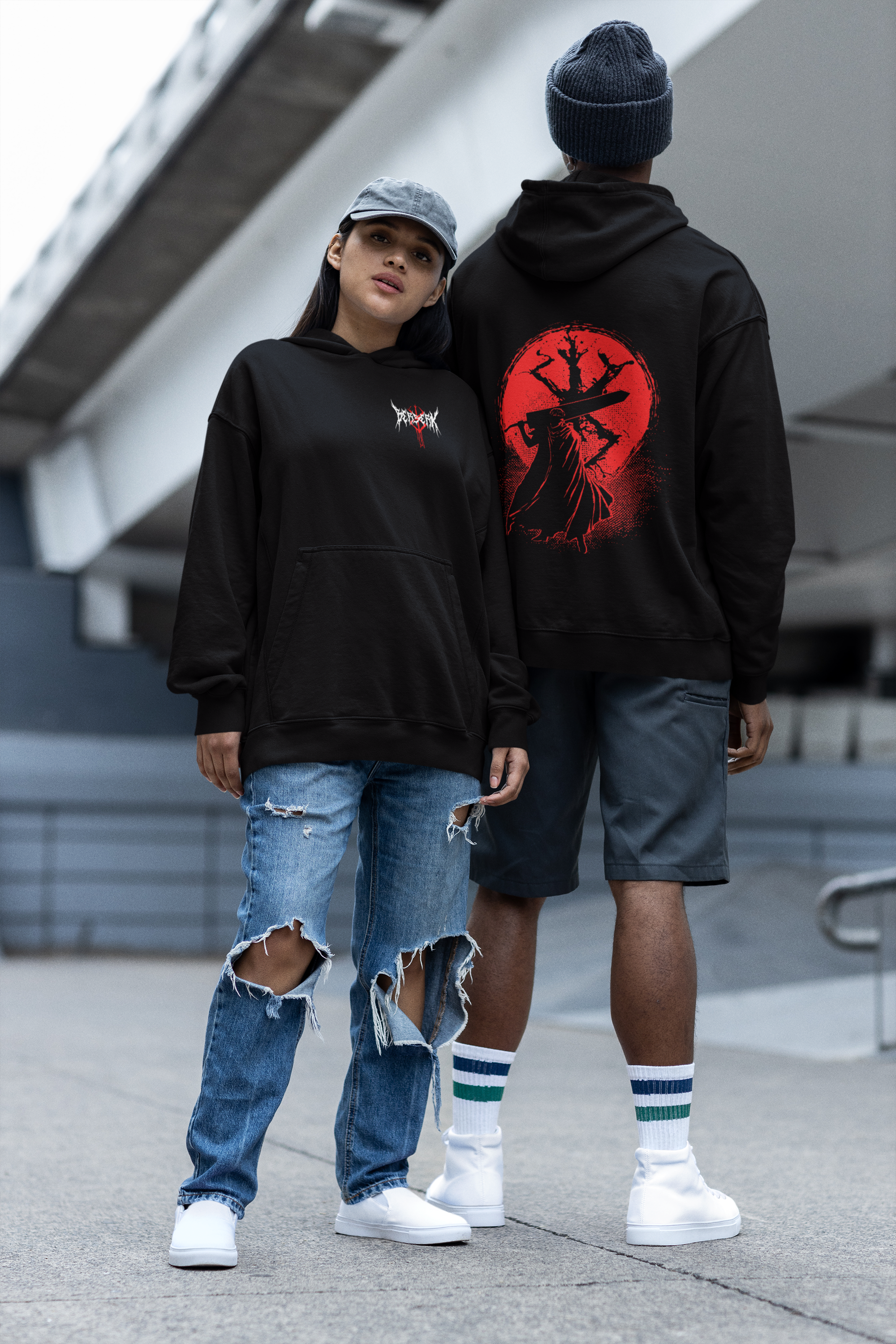 Blood Moon - Berserk Hoodie - Nysekai