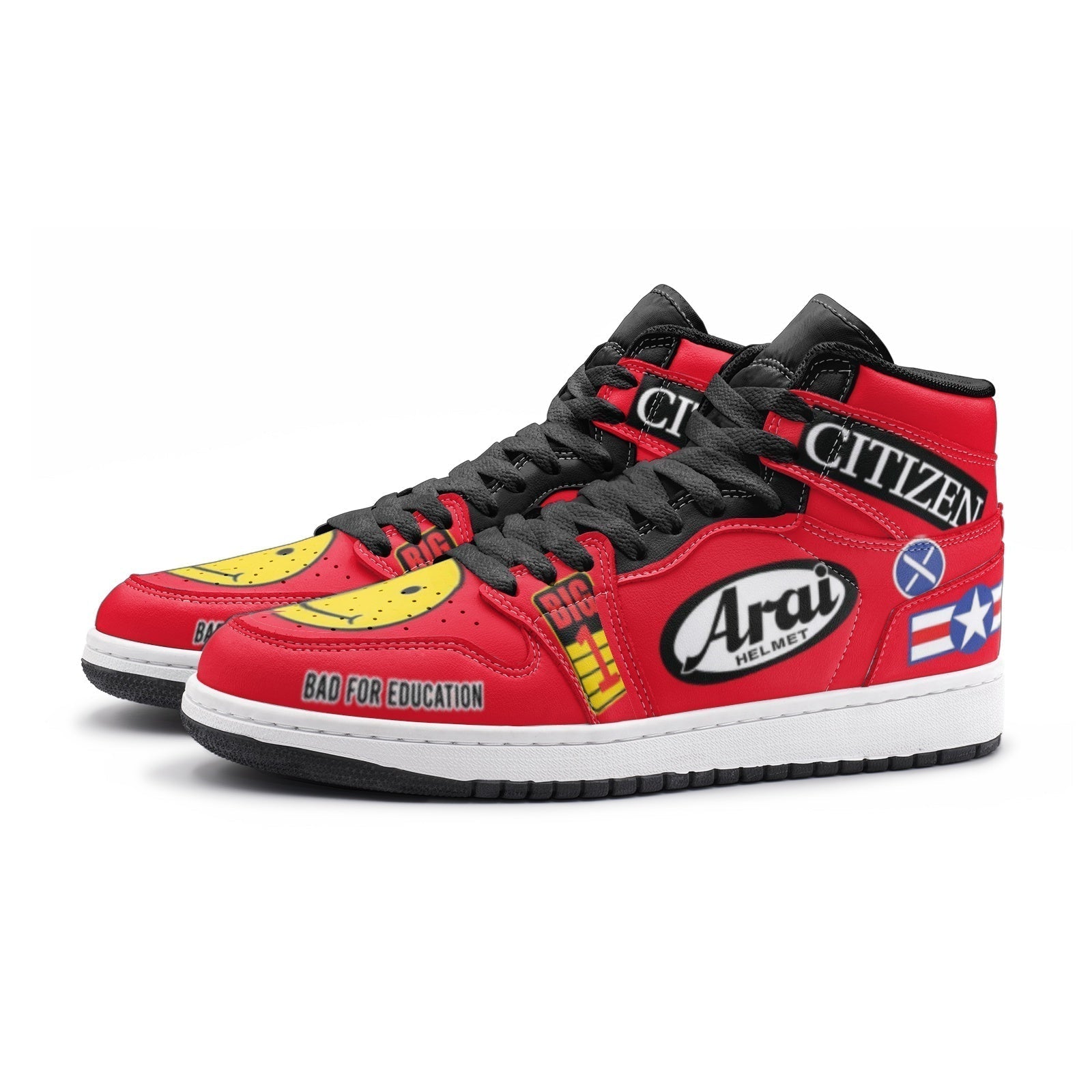 Akira Kaneda Full Decals Akira Mid 1 Basketball Shoes