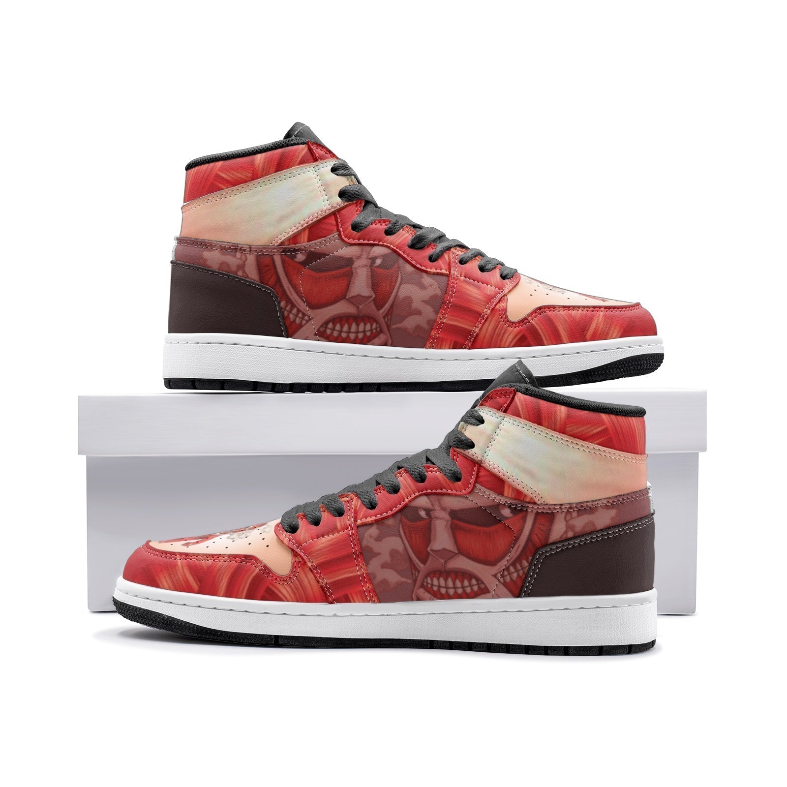 Colossal Titan Attack on Titan Mid 1" Basketball Shoes