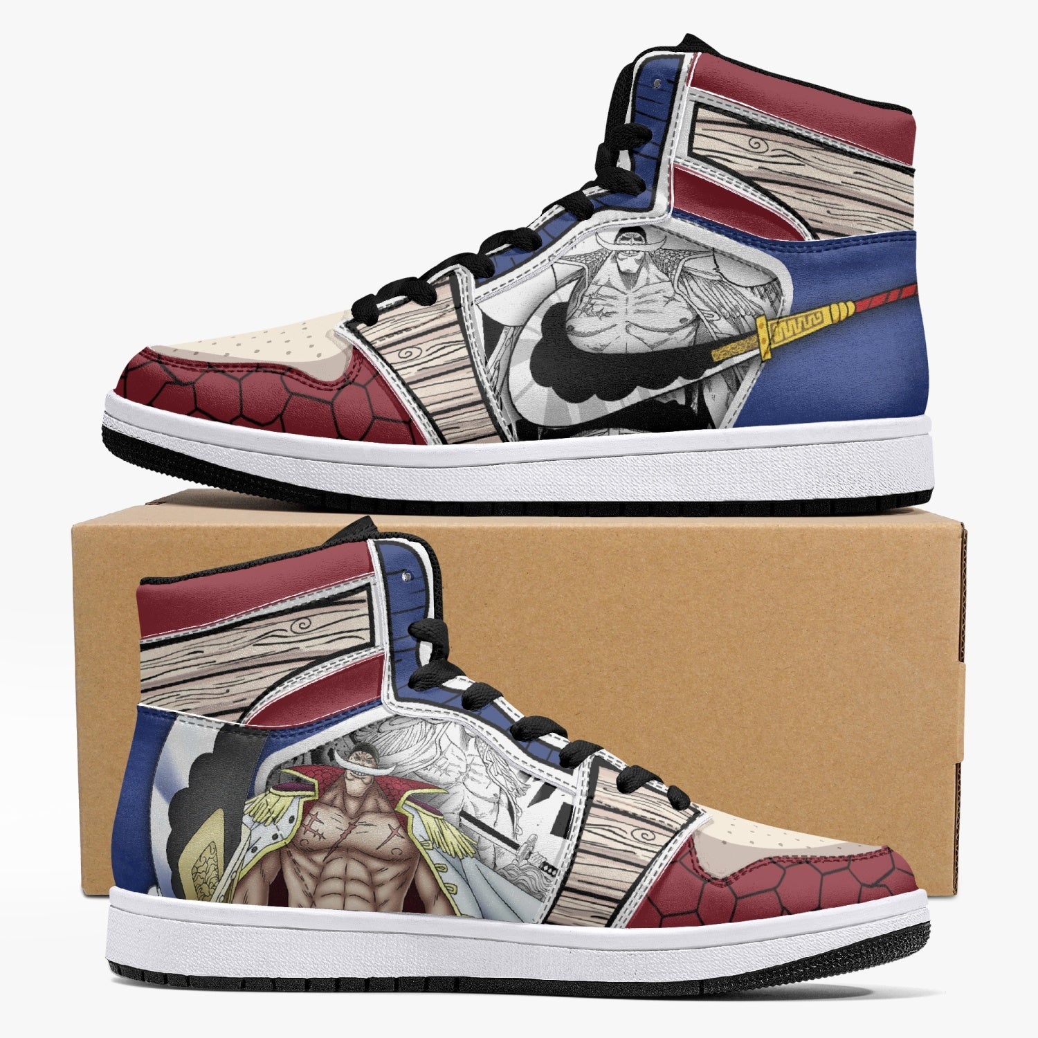 Edward Newgate One Piece Mid 1 Basketball Shoes