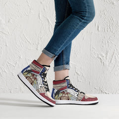 Edward Newgate One Piece Mid 1 Basketball Shoes