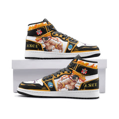 Fire Fist Ace One Piece Mid 1" Basketball Shoes