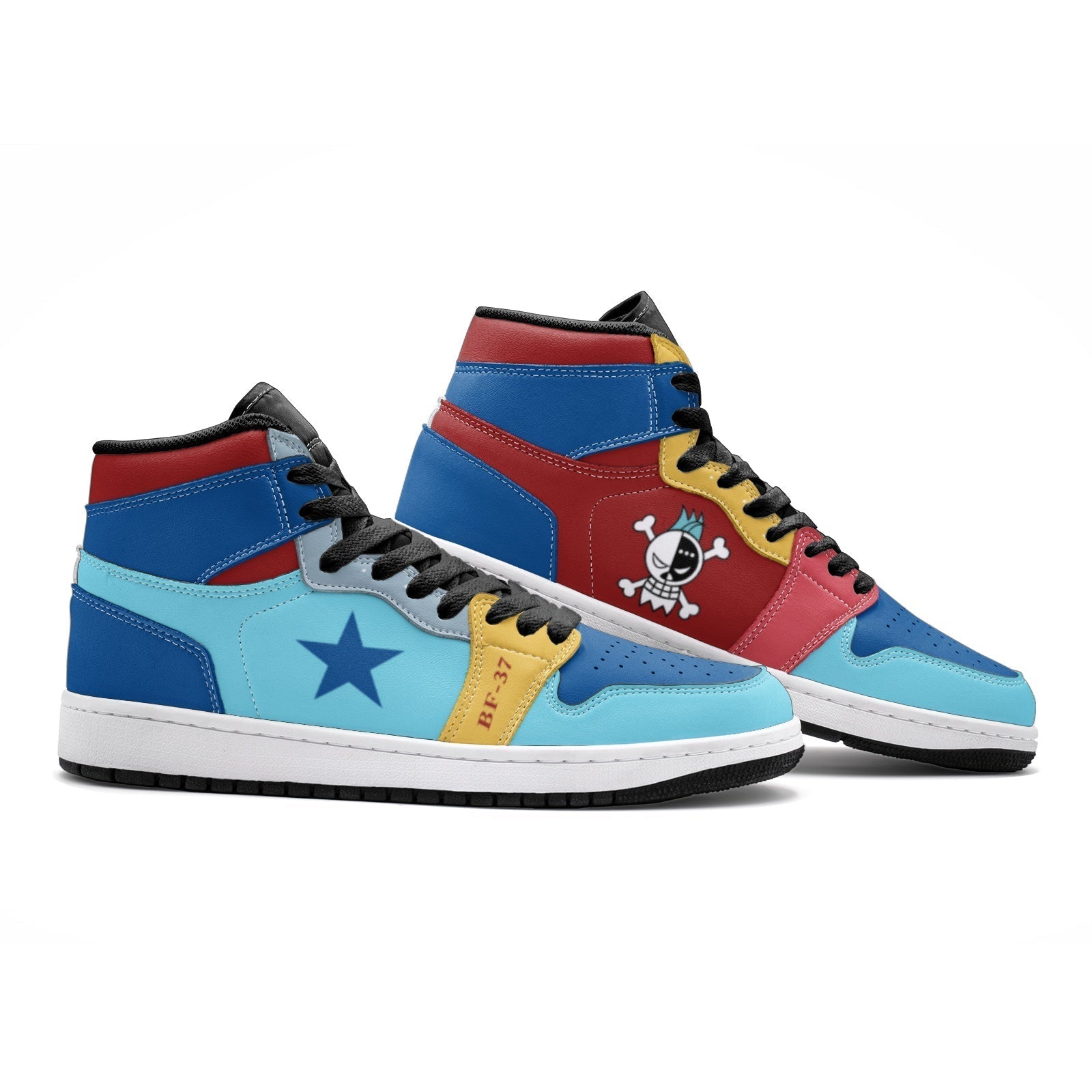 Franky One Piece Mid 1 Basketball Shoes