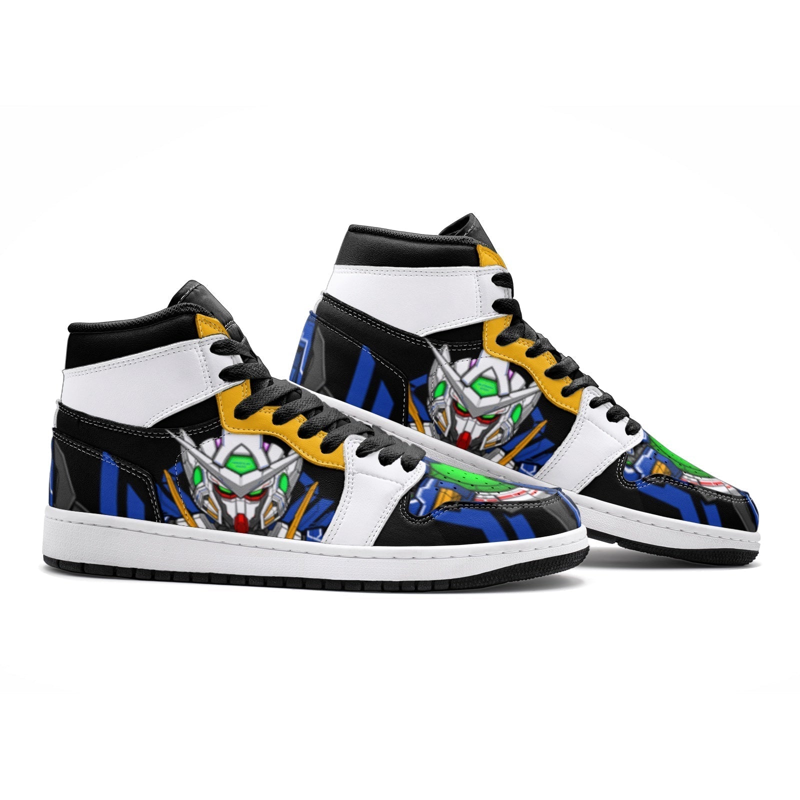GN-001 Exia Gundam Mid 1 Basketball Shoes