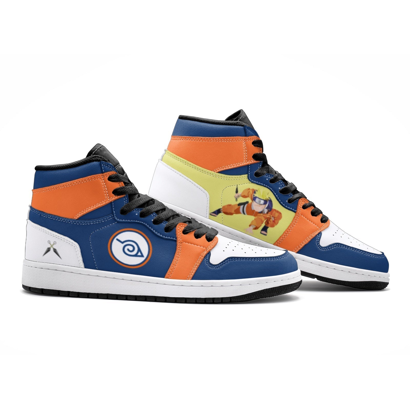 Hidden Leaf Ninja Mid 1" Basketball Shoes