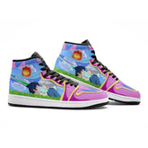 Howl and Sophie Howl's Moving Castle Mid 1" Basketball Shoes