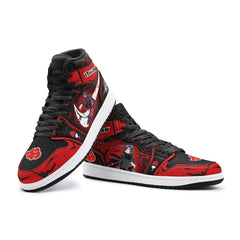 Itachi Clan Red Cloud Ninja Mid 1 Basketball Shoes