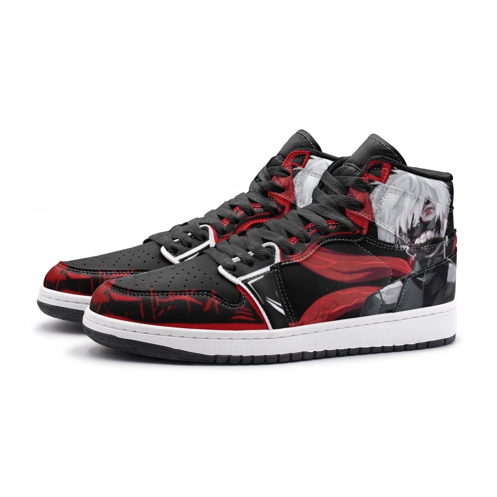 Ken Kaneki Tokyo Ghoul V3 Mid 1 Basketball Shoes