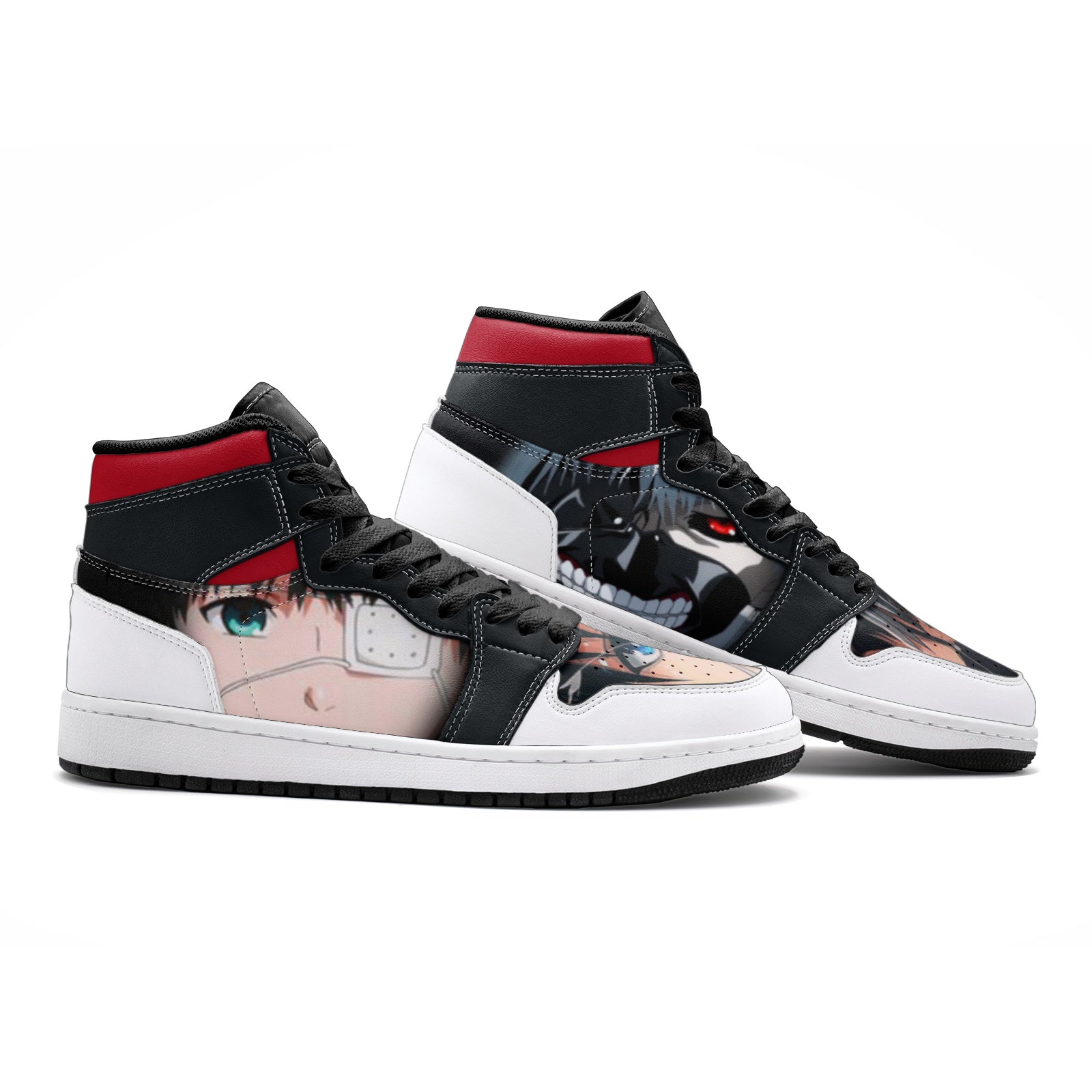 Ken Kaneki Tokyo Ghoul V4 Mid 1" Basketball Shoes