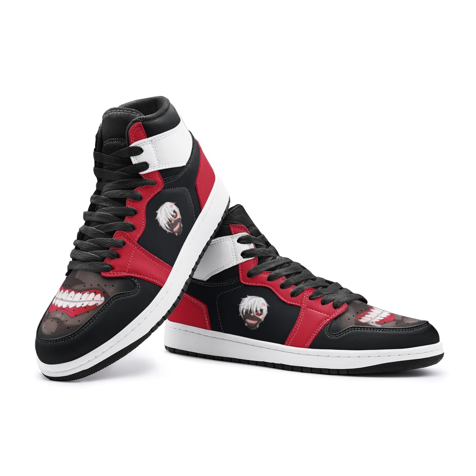 Ken Kaneki V1 Tokyo Ghoul Mid 1 Basketball Shoes