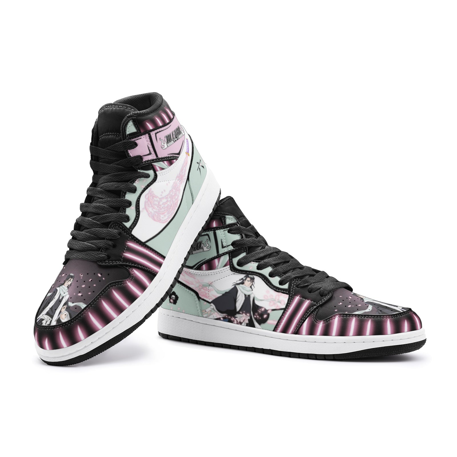 Kuchiki Byakuya Bankai Burichi V2 Mid 1 Basketball Shoes