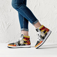 Mikey and Draken Tokyo Revengers Mid 1 Basketball Shoes