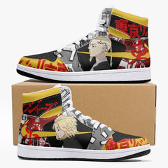 Mikey and Draken Tokyo Revengers Mid 1 Basketball Shoes