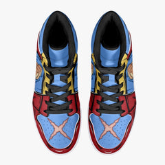 Monkey D. Luffy Fist One Piece Mid 1 Basketball Shoes