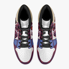 Monkey God Luffy One Piece Mid 1 Basketball Shoes