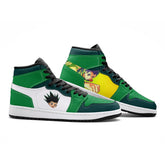 Power Punch Gon Hunter x Hunter Mid 1" Basketball Shoes